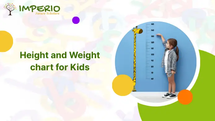 Height and Weight Chart for Kids
