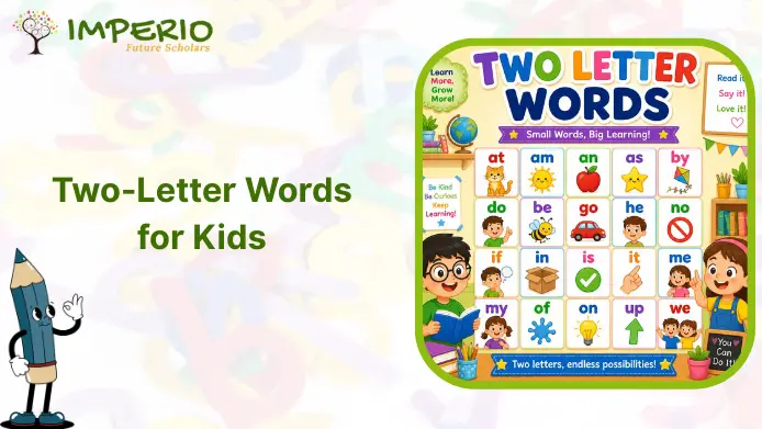 Two Letter Words for Kids